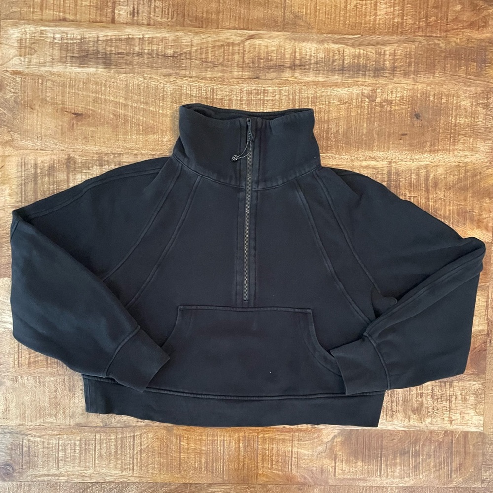 Lululemon Scuba Oversized Funnel Neck Half-Zip